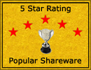 5 Star rating. 