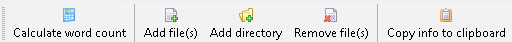 Add Directories function will surely save much time for copyrighters and translators working on large projects. 